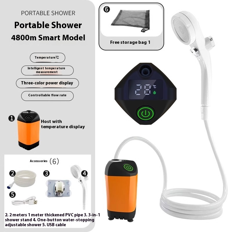 Compact Mobile Shower
