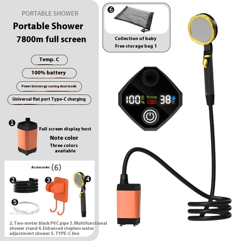 Compact Mobile Shower
