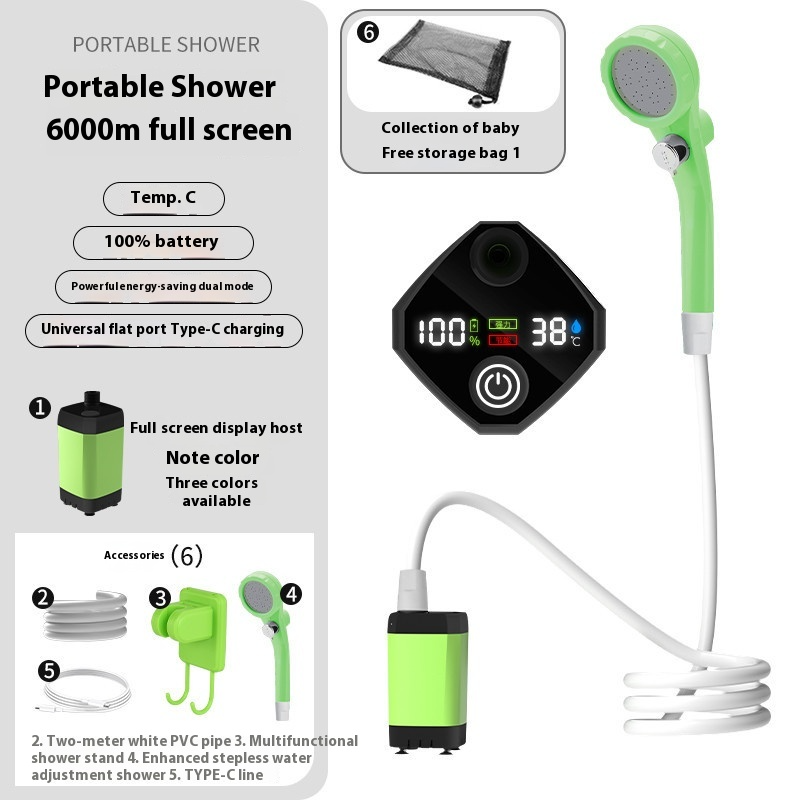Compact Mobile Shower