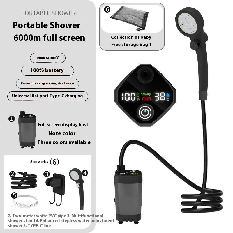 Compact Mobile Shower