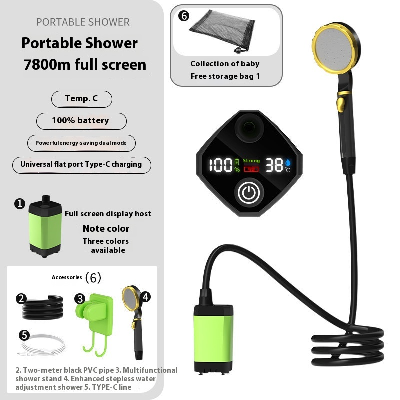 Compact Mobile Shower