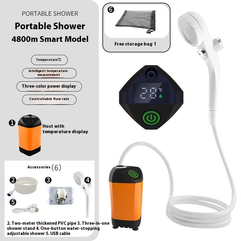 Compact Mobile Shower