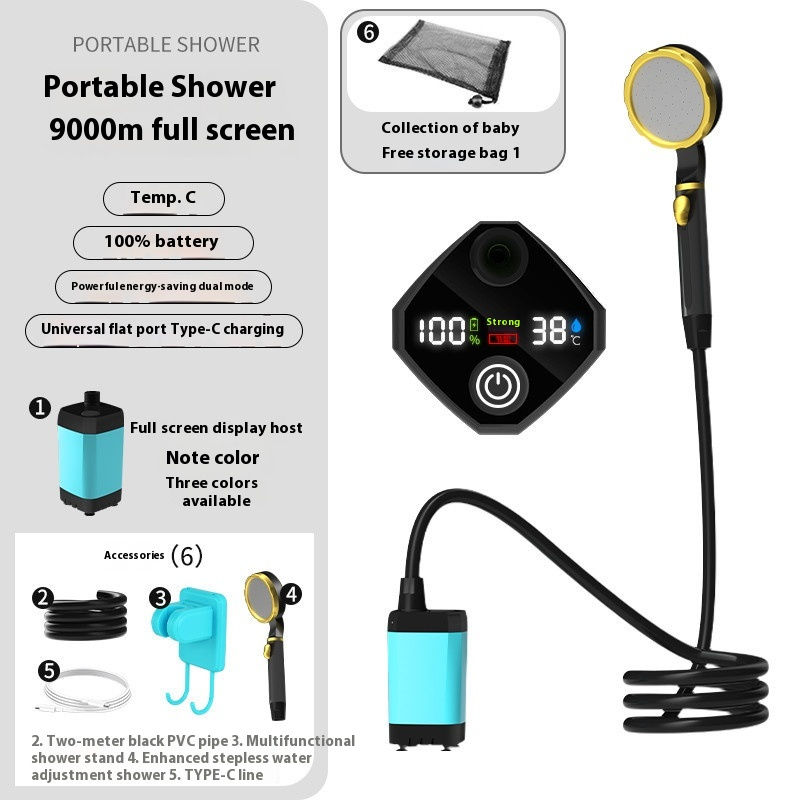 Compact Mobile Shower