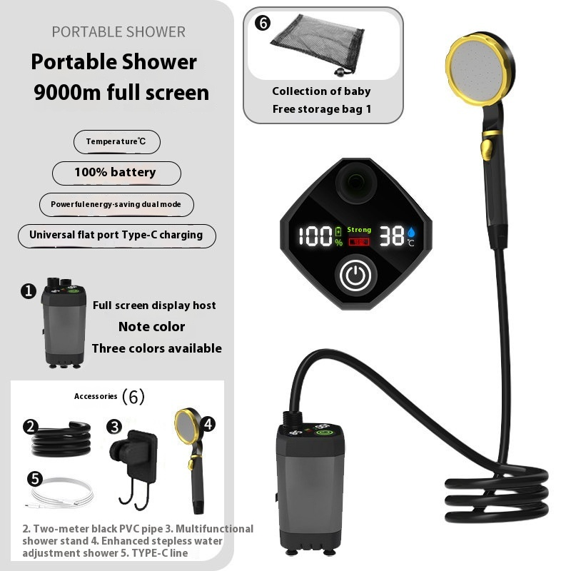 Compact Mobile Shower