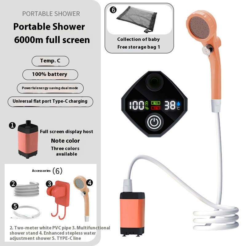 Compact Mobile Shower